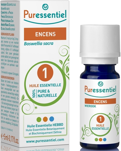 Puressentiel Expert Encens Bio Huile Essentielle 5ml | Produits Bio