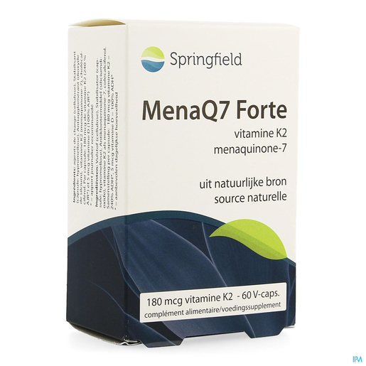 Menaq7 Vit K2 Forte Springfield Pot Caps 60 | Vitamine K