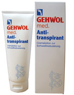 Gehwol Med Anti-transpiratie Crème-Lotion 125ml | Transpiratie - Warme voeten
