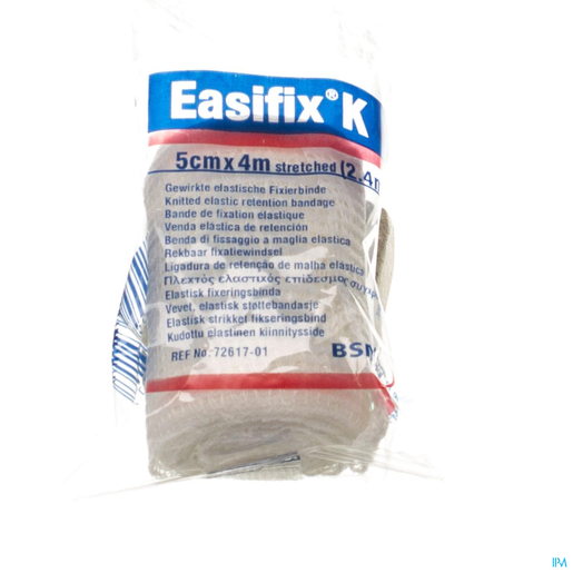 Easifix K 5,0cmx4m 1 7261701 | Pansements - Sparadraps - Bandes