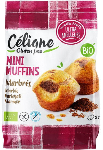 Celiane Mini Muffin Marbre Bio 8pcs 200g | Sans gluten