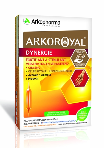 ArkoRoyal Dynergie 20 Ampoules | Propolis