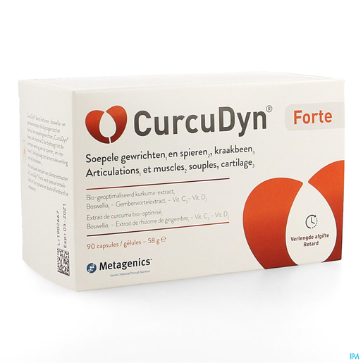Curcudyn Forte 90 capsules | Onze Bestsellers