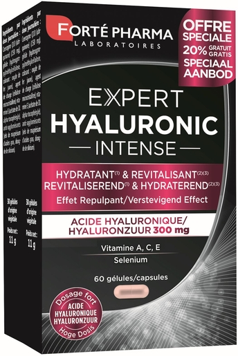 Expert Hyaluronic Intense 60 Capsules | Huid