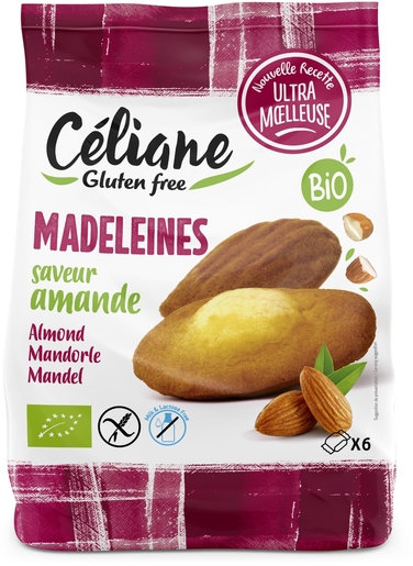 Celiane Madeleines Amandel Bio 180g | Bioproducten