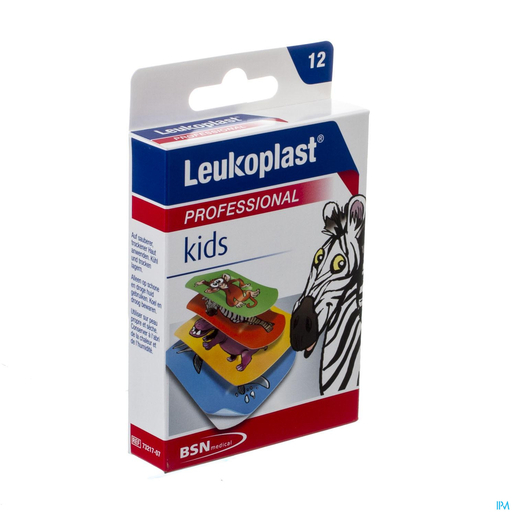 Leukoplast Kids Assortiment Klevend Wondverband 12 Stuks | Verbanden - Pleisters - Banden