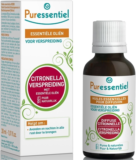 Puressentiel Complex Citronella Olie 30ml | Muggen - Insecten