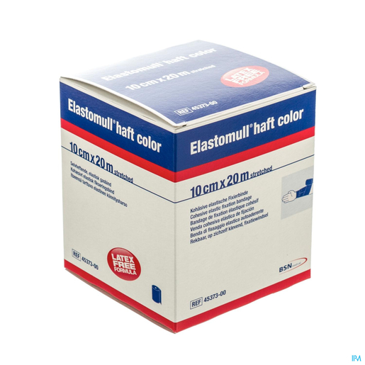 Elastomull Haft S/latex 10cmx20m Bleu 4537300 | Pansements - Sparadraps - Bandes