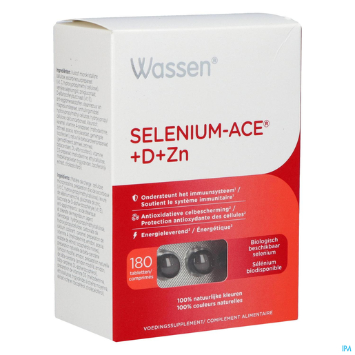 Selenium-ACE+D+ZN 180 Tabletten | Natuurlijk afweersysteem - Immuniteit