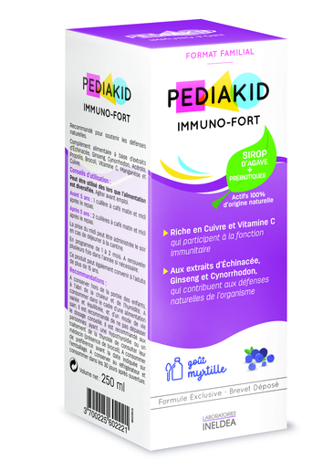 Pediakid Immuno Fortifiant Sirop 125ml | Défenses naturelles - Immunité