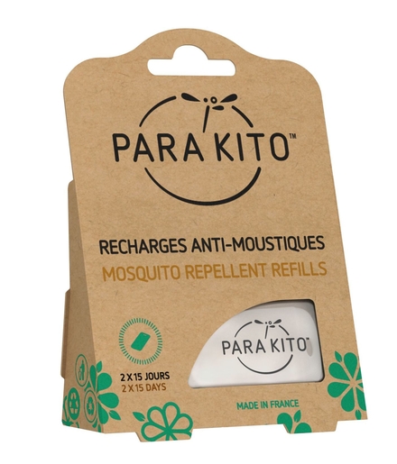 Para&#039;Kito Plaquettes 2 Recharges | Anti-moustiques - Insectes - Répulsifs 