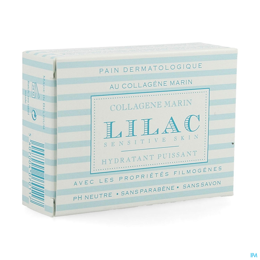 Lilac Pain Dermatologique Au Collagène Marin 100g | Démaquillants - Nettoyage