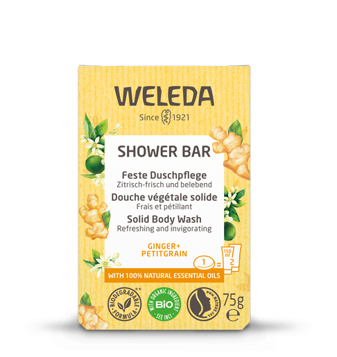 Weleda Shower Bar Gingembre-Petit Grain 75g | Shampooings