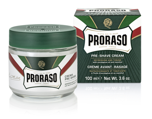 Proraso Réfreshing Crème Pré-rasage 100ml | Rasage
