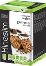Kineslim Gauffrette Chocolat 3x2 | Régimes protéinés