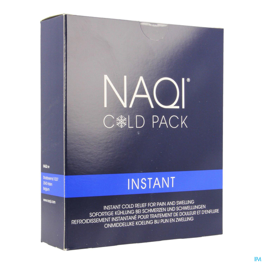 Naqi Instant Cold Pack 15x17cm | Warmte- en Koudetherapie