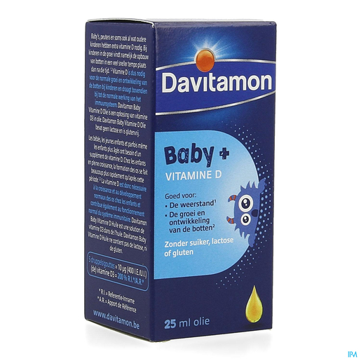 Davitamon Baby Vitamine D Olie 25 ml | Vitaminen