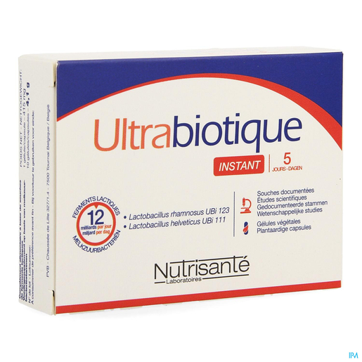 Ultrabiotique Instant 5 Dagen Capsules | Probiotica - Prebiotica