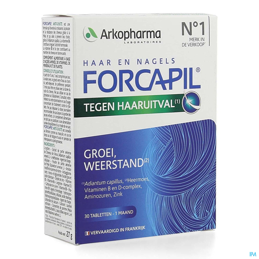 Forcapil Antihaaruitval 30 Tabletten | Haarverzorging