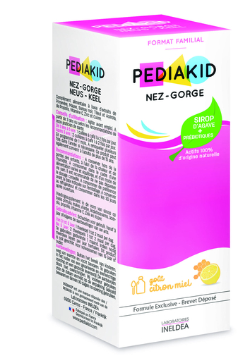 Pediakid Nez-Gorge Sirop 250ml | Respiration