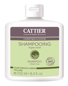 Cattier Shampoo Groene Klei Vet Haar 250ml | Bioproducten