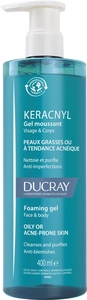 Ducray Keracnyl Gel Moussant 400ml