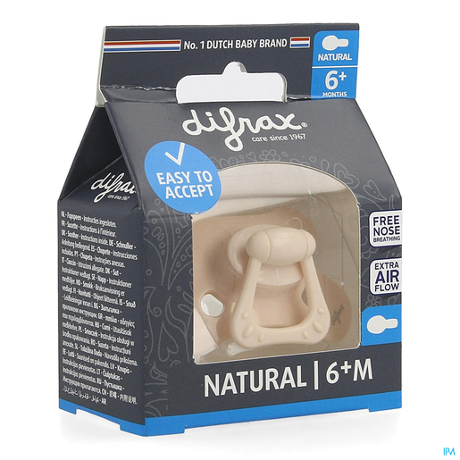 Diffrax Sucette Natural 6+ Pure Blossom | Sucettes