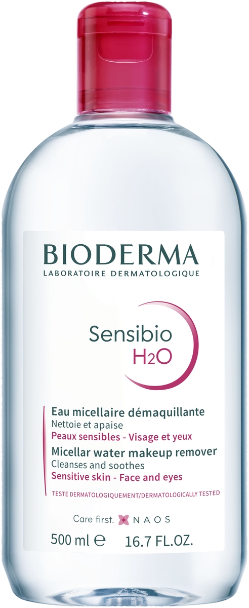 Bioderma Sensibio H2O Solution Micellaire Peaux Sensibles 500ml
