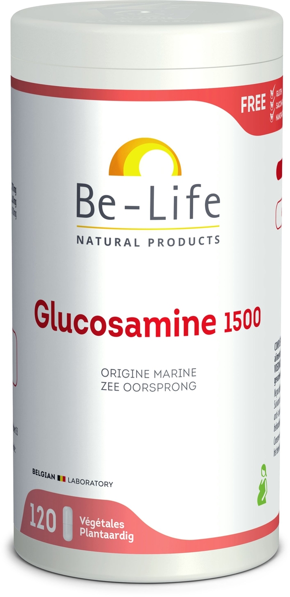 begin Fantasie Netto Be-Life Glucosamine 1500 120 Capsules | Gewrichten - Artrose