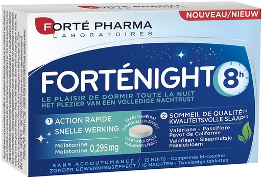 Fortenight 8u 15 Tabletten | Nachtrust