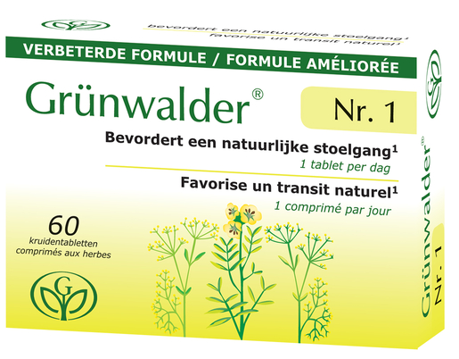 Grunwalder N1 60 Comprimés (Nouvelle Formule) | Flore intestinale