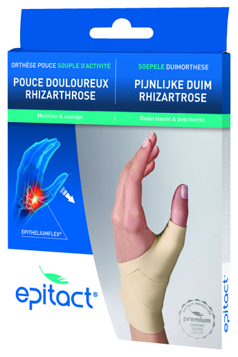 Epitact Soepele Proprioceptieve Orthese Duim Links L | Arm - Pols - Hand