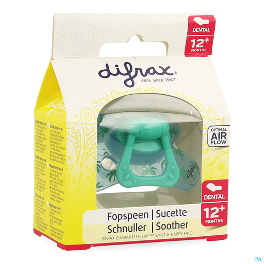 Difrax Fopspeen Sterkere Tanden +12m | Fopspenen