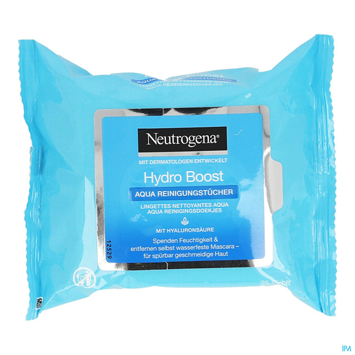 Neutrogena Hydroboost Wipes 25 | Make-upremovers - Reiniging