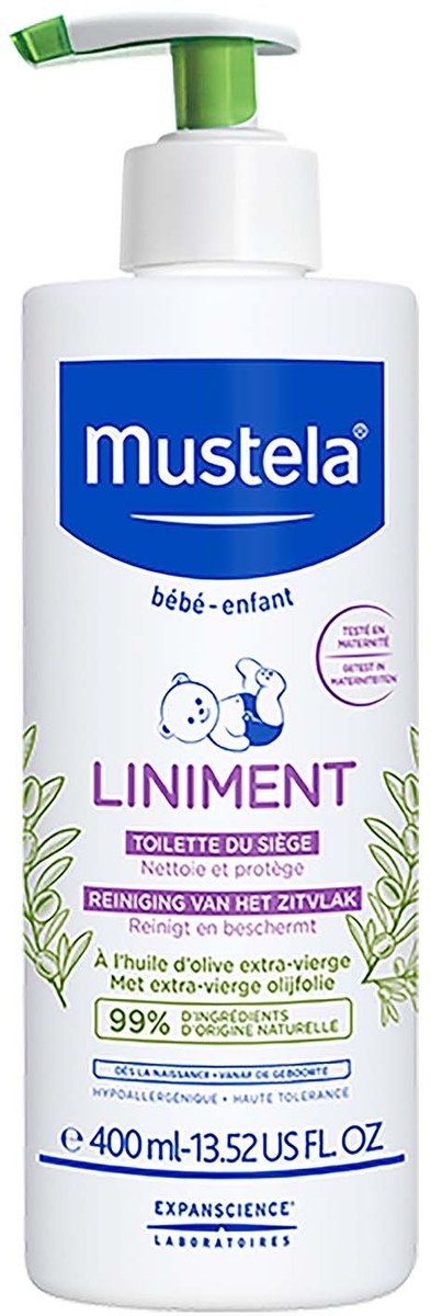 Mustela Bébé Liniment 400ml  Change - Lingettes - Liniment