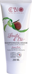 Ce Bio Shampooing &amp; Gel Douche Fruits d&#039;Été 200ml