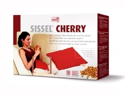 Sissel Cherry Coussin Noyaux Cerise 23x26cm Rouge