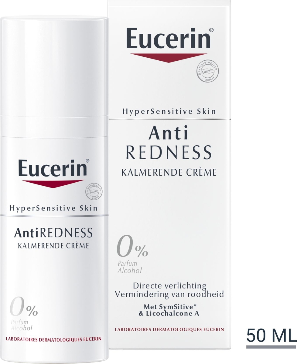 Eucerin Anti-Redness Kalmerende Crème met pomp 50ml Roodheid Irritaties