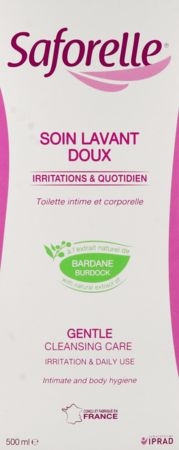 Saforelle Soin Lavant Doux Intime Bardane 500ml | Nos Best-sellers