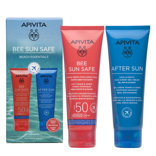 Apivita Bee Sun Safe Beach Essentials 2 Produits | Vos protections solaires au meilleur prix