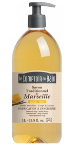 Le Comptoir du Bain Savon Liquide de Marseille Vanille-Miel 1L