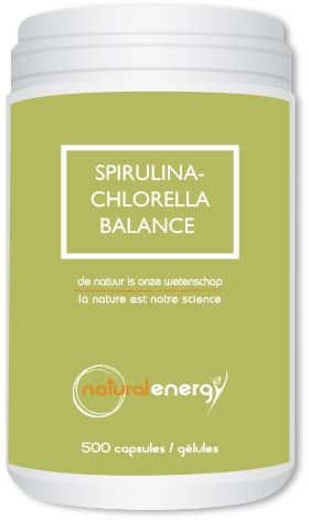 Spirulina Chlorella Balance Natural Energy 500 Capsules | Forme - Tonus