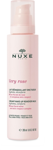 Nuxe Very Rose Romige Ontschminkingsmelk 200 ml