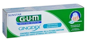 GUM Dentifrice Gingidex Prévention Quotidienne 75ml