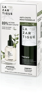 Lazartigue Kit Anti-Chute Réactionnelle 2 Produits