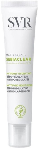 SVR Sebiaclear Crème Mat + Pores 40ml | Acné - Imperfections