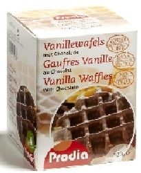 Prodia Vanille-Chocoladewafels 185g | Voor diabetici