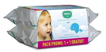 Galenco Baby Skin Care 70 x 2 Lingettes Nettoyantes (promopack 1 + 1 gratuit) | Change - Lingettes - Liniment