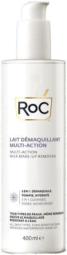 Roc Multi-Action Reinigingsmelk 400 ml | Make-upremovers - Reiniging