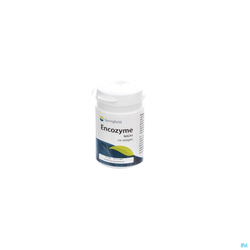 Encozyme Nadh 10mg Springfieldpot V-caps 30 | Fytotherapie